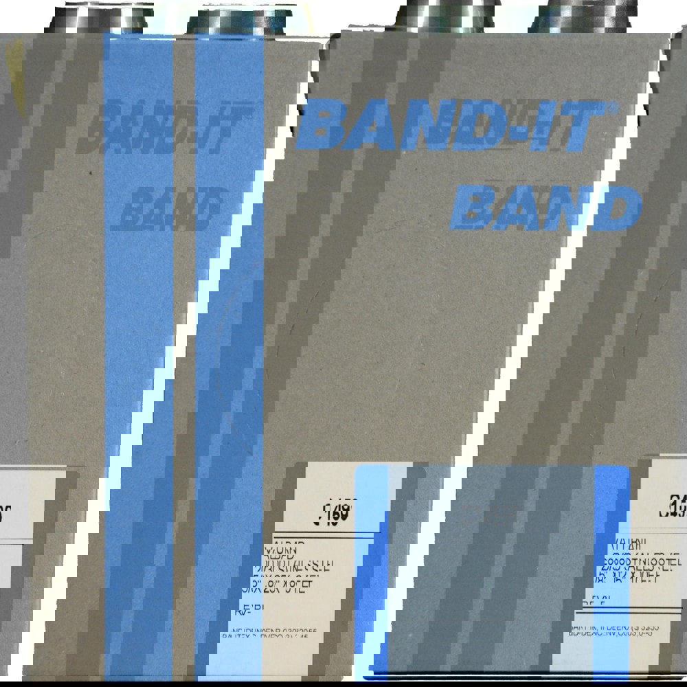 Band Clamps; Clamp Type: Banding ; Material: Stainless Steel ; Number of Pieces: 1 ; Material Grade: 200/300 ; Includes: 100/Roll ; System Of Measurement: Decimal Inch